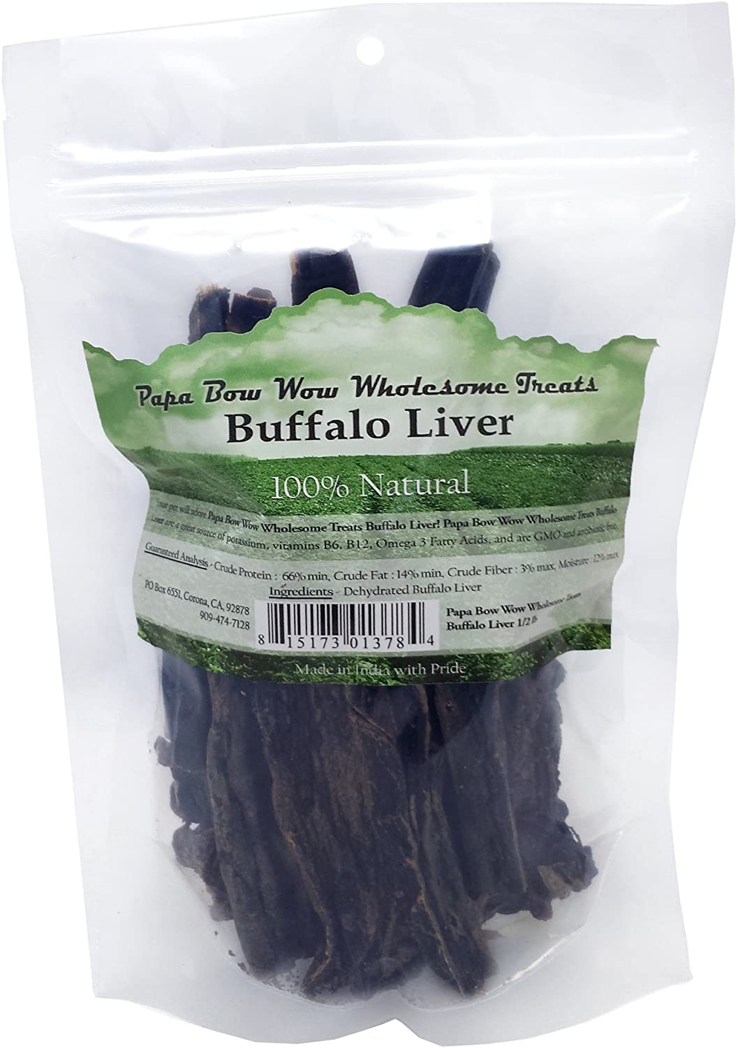 Papa Bow Wow Buffalo Liver