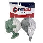 Ez Squeaky Ball Twin Pack-Whale & Puffer