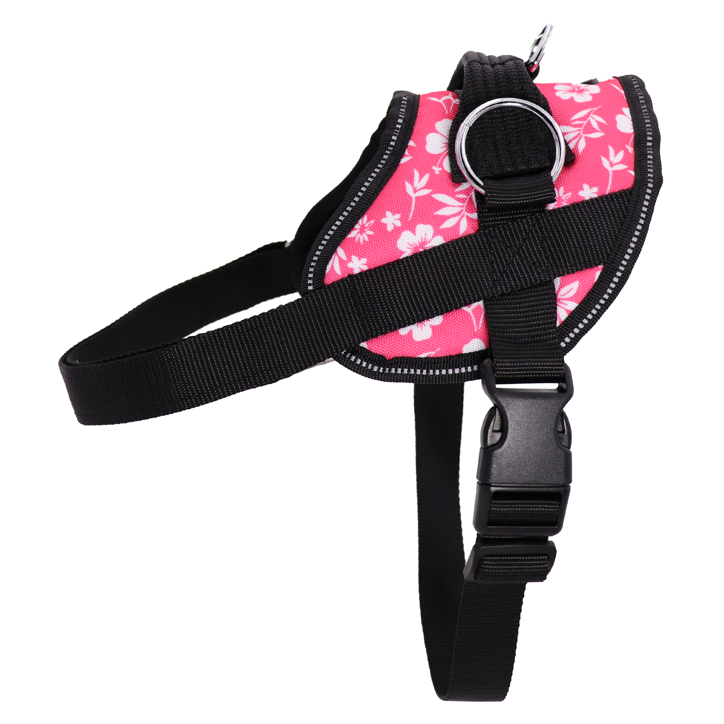 No Pull Harness - Hibiscus - Pink Hibiscus