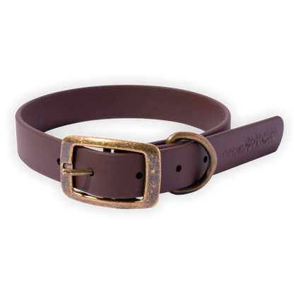 Vintage Vegan Leather Collar