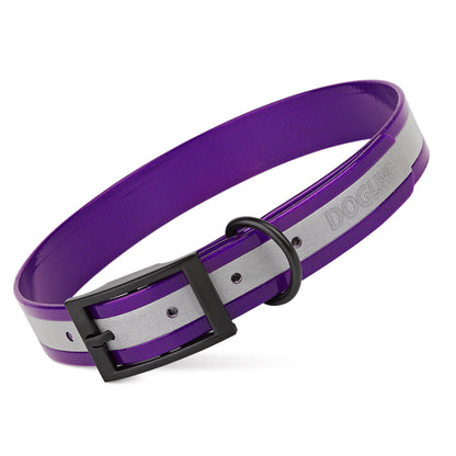 Biothane Translucent Reflective Dog Collar