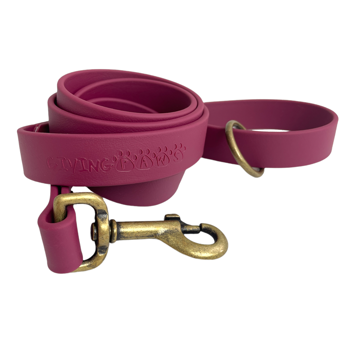 Vintage Vegan Leather Leash