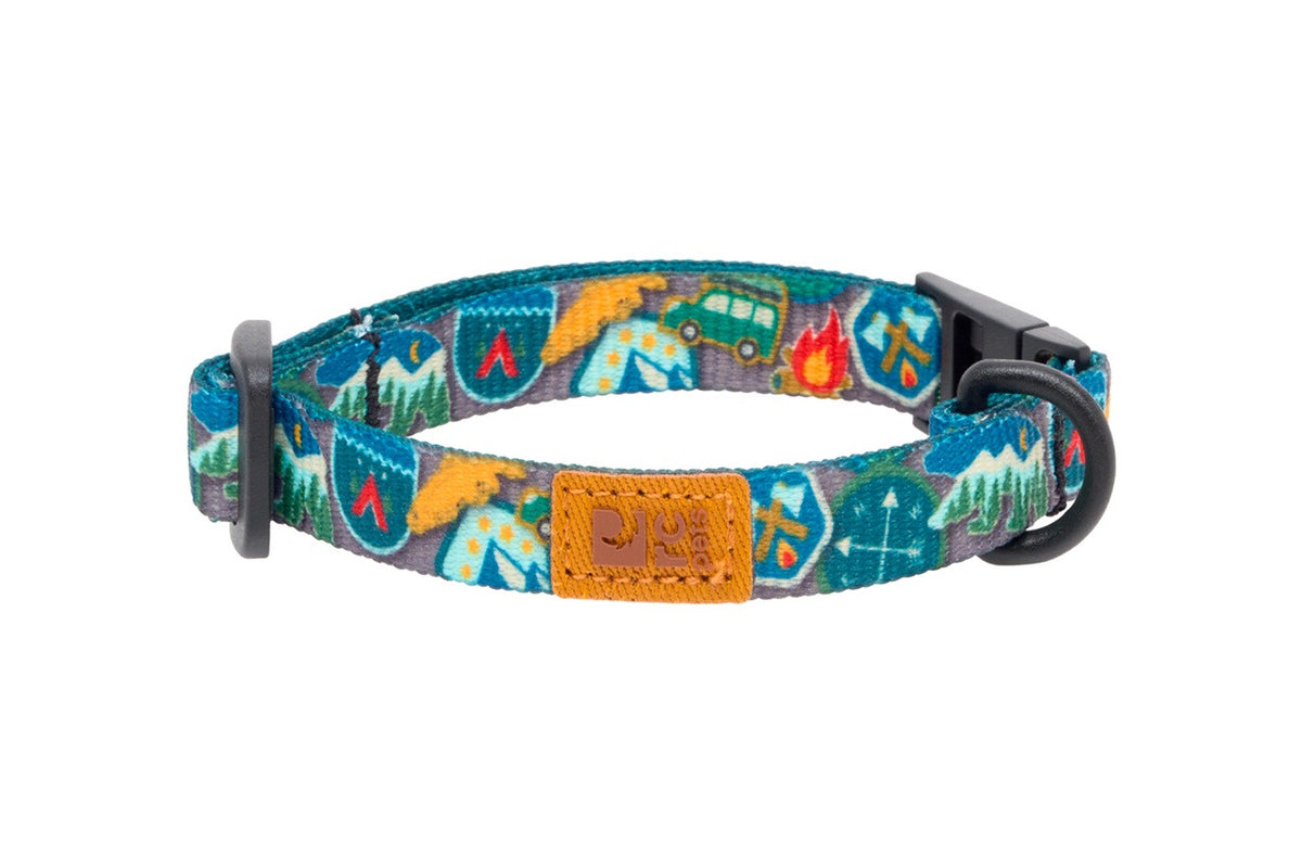RC Pet Products Eco Breakaway Cat Collar - Trail Badges