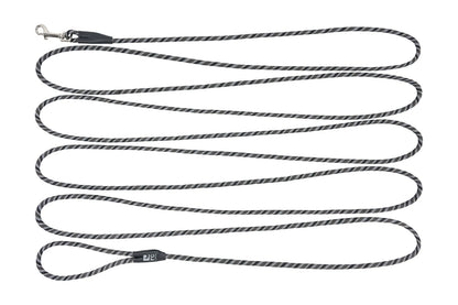 RC Pet Products Rope Long Line - Black