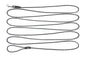 RC Pet Products Rope Long Line - Black