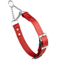 Biothane Adjustable Martingale Dog Collar with Metal Buckle