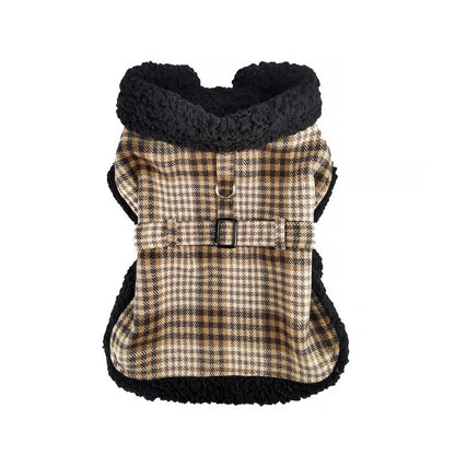 Brown & White Plaid