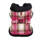 Hot Pink & Tan Plaid