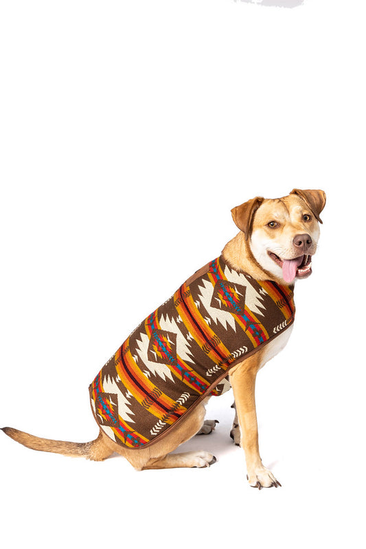 Dog Blanket Coats Brown Southwest