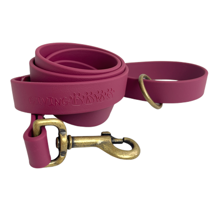 Vintage Vegan Leather Leash