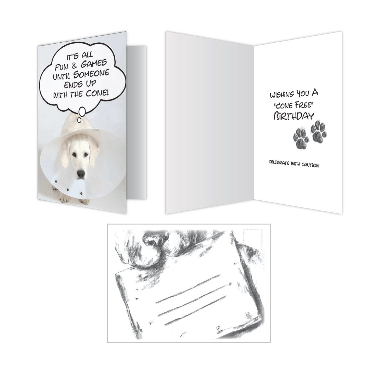 Birthday Cards (Pack of 6)