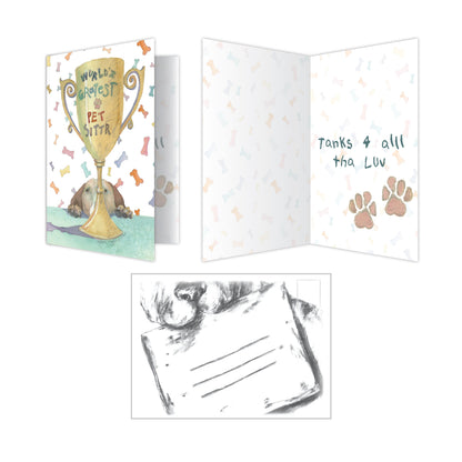 Pet Sitter Cards (Pack of 6)