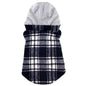 Flannel - Black & White Plaid