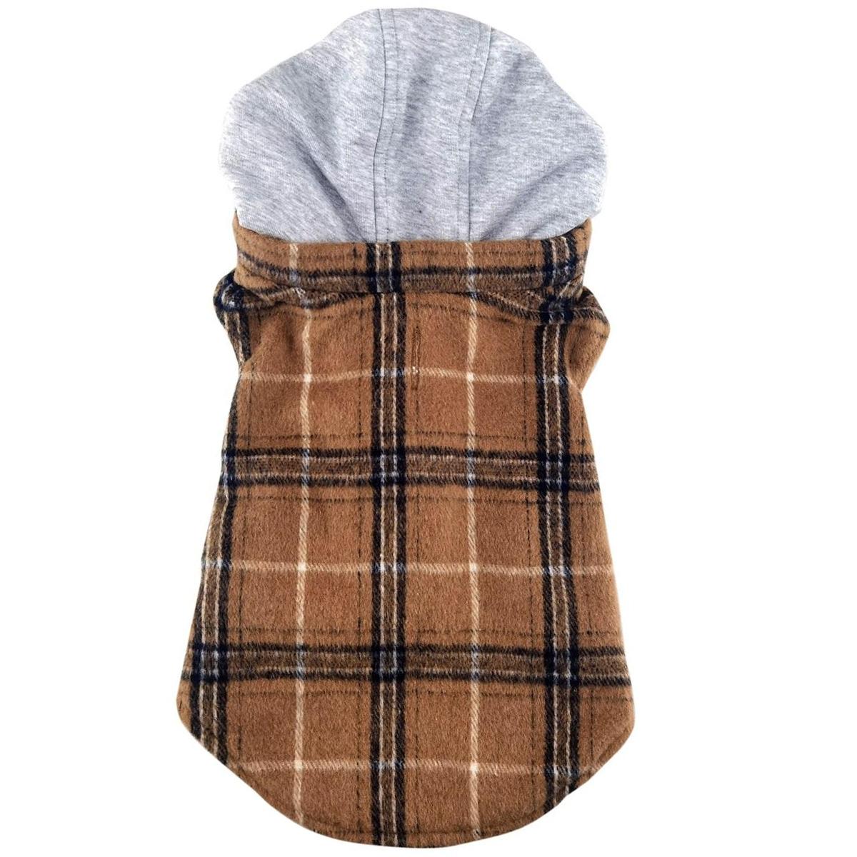Flannel - Brown & Black Plaid