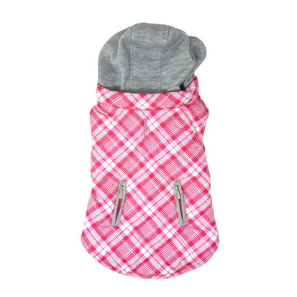 Pink & White Plaid
