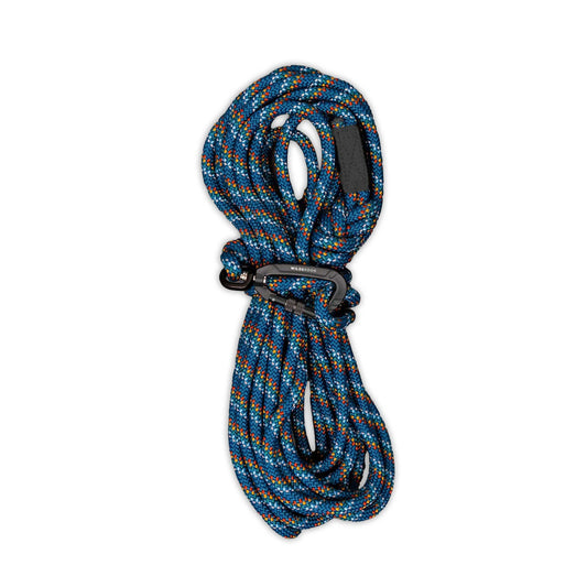 Reflective Rope Long Lead - Pacific Blue - 30ft