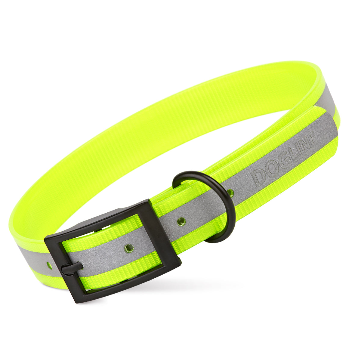 Biothane Translucent Reflective Dog Collar