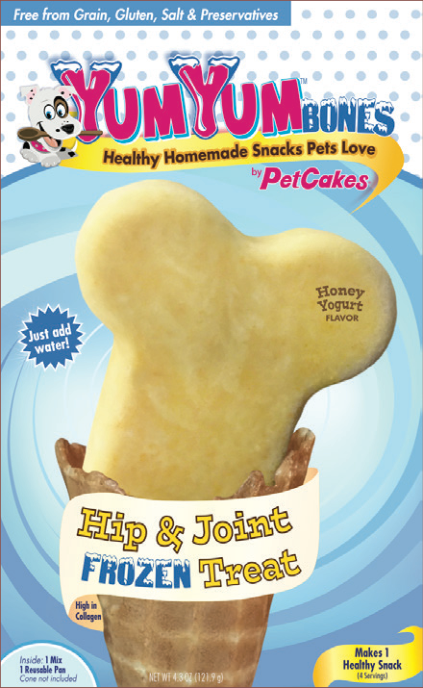 PetCakes YumYum Bones Ice Cream Kit - Honey Yogurt